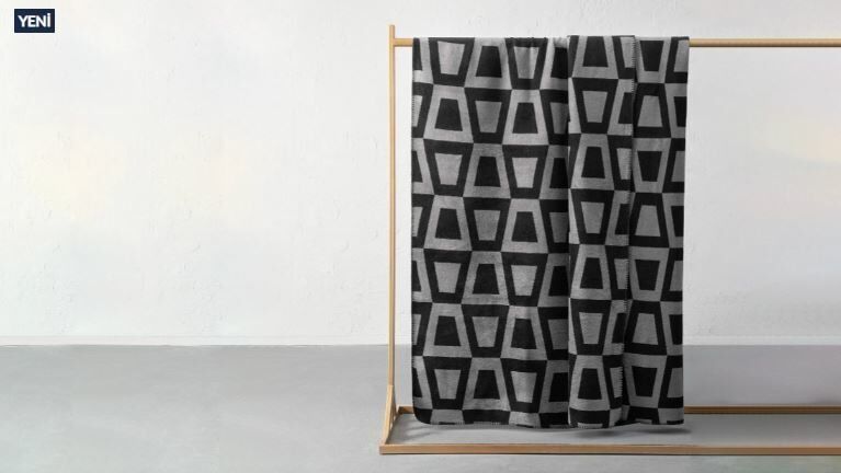 Yataş Bedding Tek Kişilik Nario Pamuk Battaniye - Gri