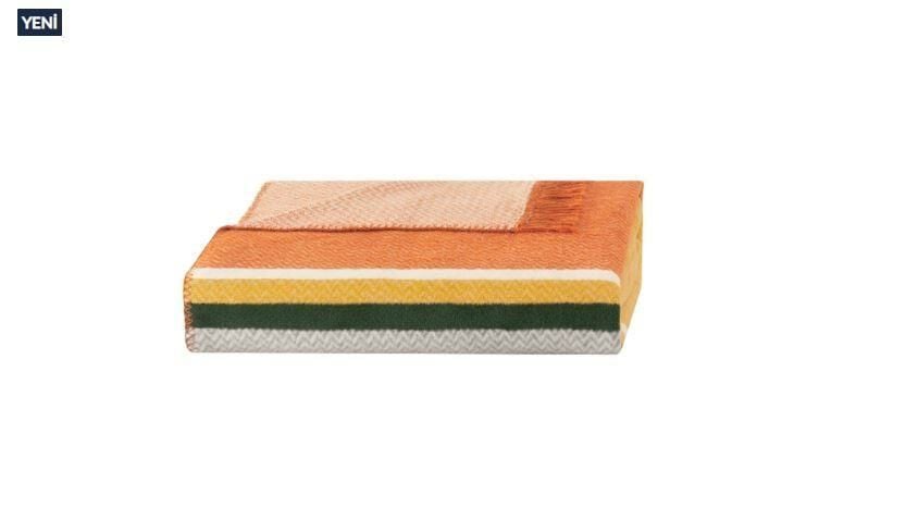 Yataş Bedding Çift Kişilik Ariel Pamuk Battaniye - Sarı