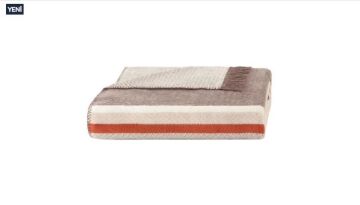 Yataş Bedding Çift Kişilik Ariel Pamuk Battaniye - Bej