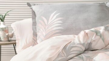 Yataş Bedding Çift Kişilik Beatrice Saten Nevresim Takımı - Pudra