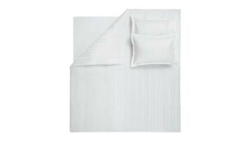 Yataş Bedding Çift Kişilik Shelly Bambu Saten Nevresim Takımı - Beyaz