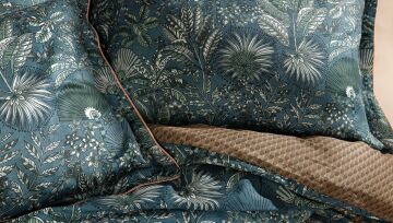 Yataş Bedding Çift Kişilik XL Alberta Saten Nevresim Takımı Petrol