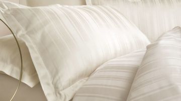 Yataş Bedding Çift Kişilik XL Shelly Bambu Saten Nevresim Takımı - Bej