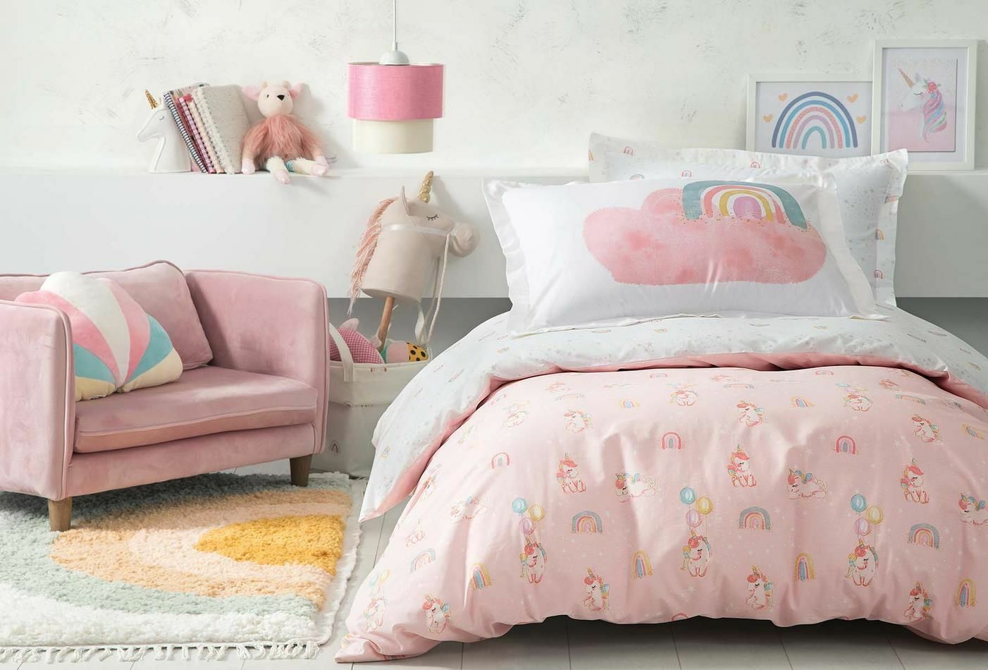 Yataş Bedding Çocuk Rnf Nevresim Takımı - Rainbow