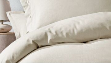 Yataş Bedding Çift Kişilik Annie Keten Nevresim Takımı - Keten
