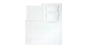 Yataş Bedding Çift Kişilik Annie Keten Nevresim Takımı - Beyaz