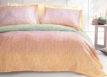 Yataş Bedding Çift Kişilik XL Mello Rnf Nevresim Takımı - Sarı