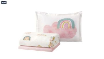 Yataş Bedding Tek Kişilik Wellsoft Battaniyeli Lastikli Çarşaf Seti - Rainbow