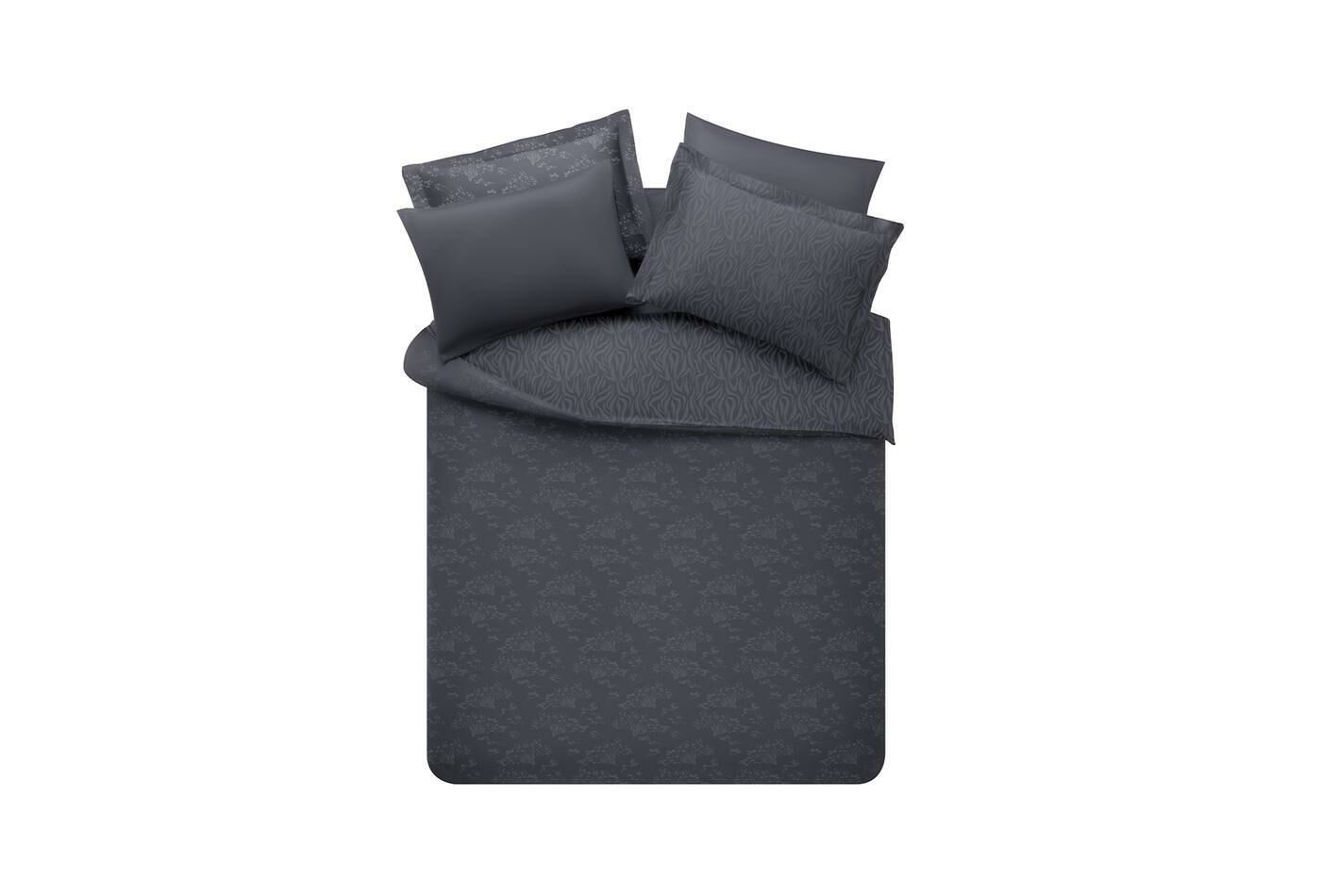 Yataş Bedding Çift Kişilik XL Diana Nevresi Takımı Antrasit