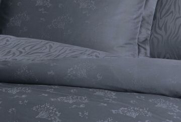 Yataş Bedding Çift Kişilik XL Diana Nevresi Takımı Antrasit