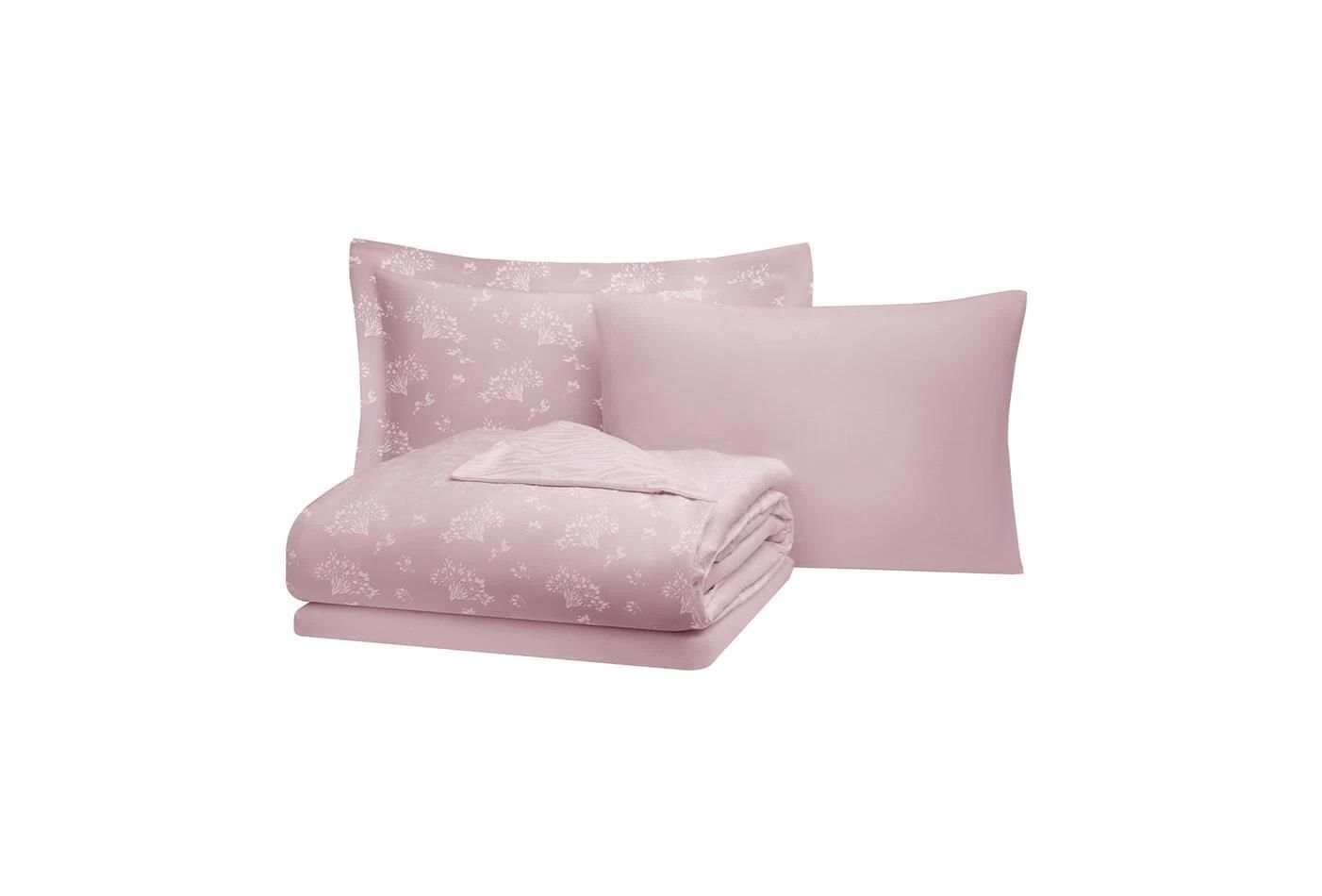 Yataş Bedding Çift Kişilik XL Diana Nevresim Takımı Pudra