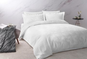 Yataş Bedding Çift Kişilik Diana Nevresim Takımı Beyaz