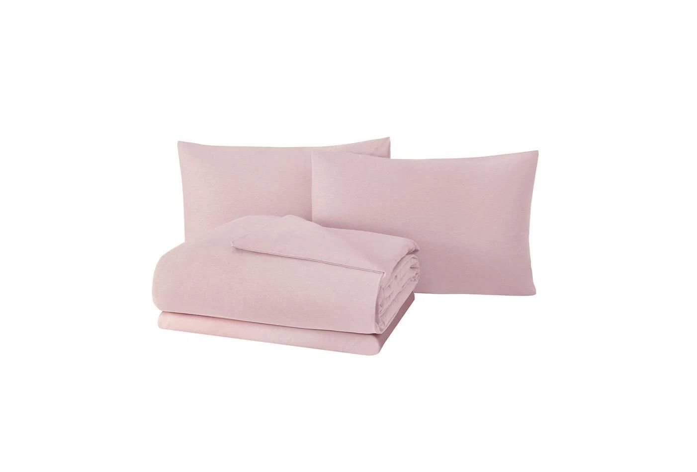 Yataş Bedding Çift Kişilik XL Algera Rnf Nevresim Takımı Pudra