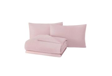 Yataş Bedding Çift Kişilik XL Algera Rnf Nevresim Takımı Pudra