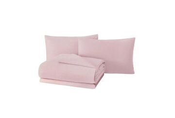 Yataş Bedding Çift Kişilik Algera Rnf Nevresim Takımı Pudra