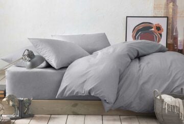 Yataş Bedding Tek Kişilik Rnf Nevresim Takımı Gri