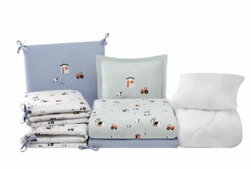Yataş Bedding Bebek Uyku Seti - Farm
