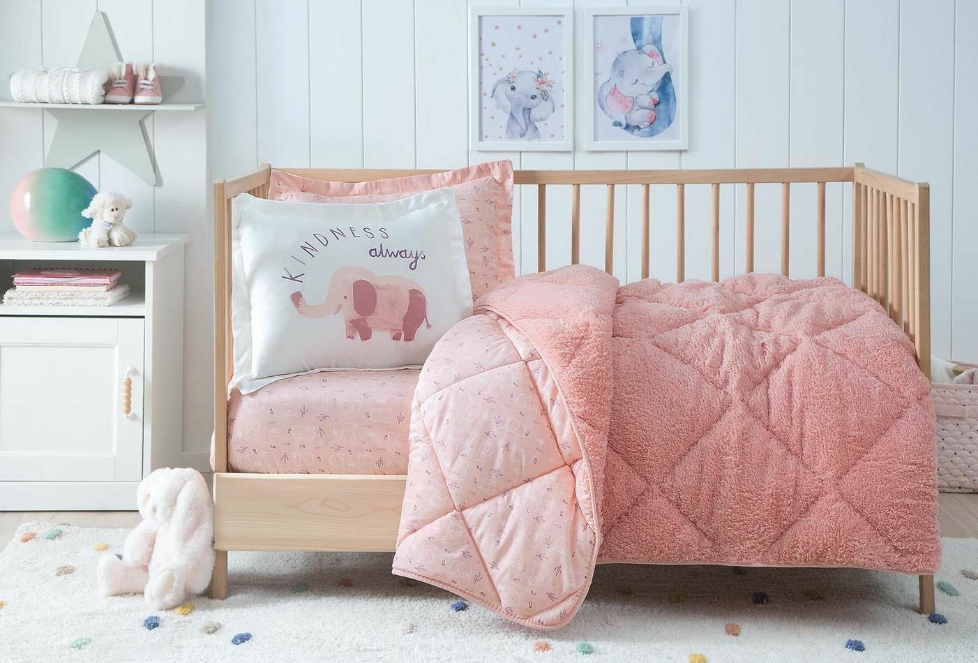 Yataş Bedding Bebek Fante Triola Set - Pembe