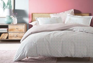 Yataş Bedding Çift Kişilik Marcıa Rnf Nevresim Takımı Pembe