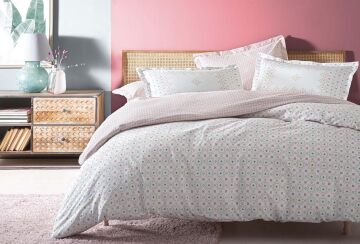 Yataş Bedding Çift Kişilik XL Marıca Nevresim Takımı Pembe