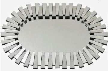 Biev ELİPS AYNA GÜMÜŞ /1IPA-200-G