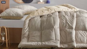 Yataş Bedding Çift Kişilik Vovin Velvet Yorgan - Bej