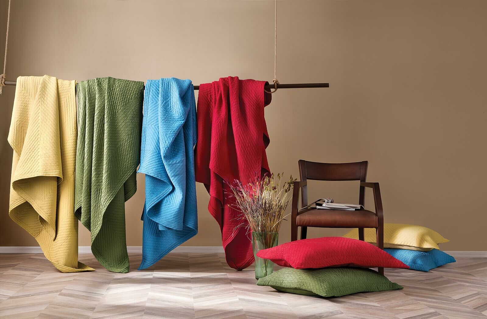 Yataş Bedding Tek Kişilik Lukas Yatak Örtüsü Seti - Yeşil
