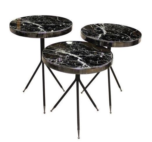 Biev 3lü Zigon Kaplama Mermer Desen