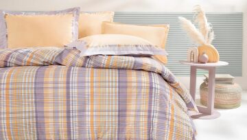 Yataş Bedding Çift Kişilik Aviva Rnf Nevresim Takımı Mavi