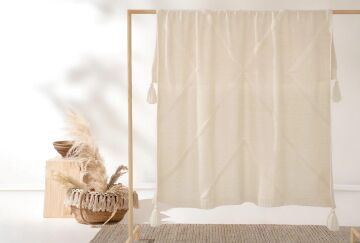 Yataş Bedding Tına Akrilik Koltuk Şalı Ekru