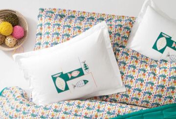 Yataş Bedding Tek Kişilik Venice Yatak Örtüsü Takımı - Zümrüt Yeşili