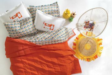 Yataş Bedding Çift Kişilik Venice Yatak Örtüsü Takımı - Mercan