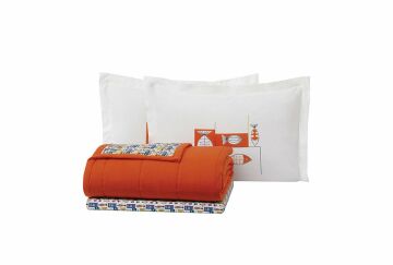 Yataş Bedding Çift Kişilik Venice Yatak Örtüsü Takımı - Mercan