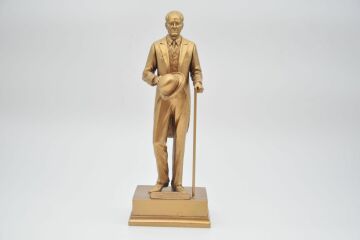Biev Bastonlu Atatürk Altın 25 Cm