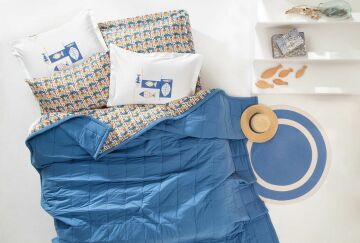 Yataş Bedding Tek Kişilik Venice Yatak Örtüsü Takımı - Saks