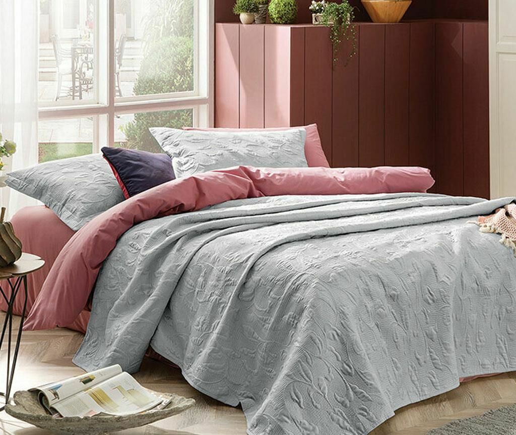 Yataş Bedding Çift Kişilik Merlin Yatak Örtüsü Seti -Mavi