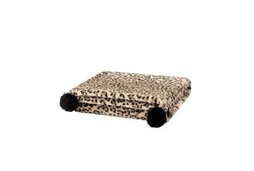 YataşBedding Ario Koltuk Şalı Leopar