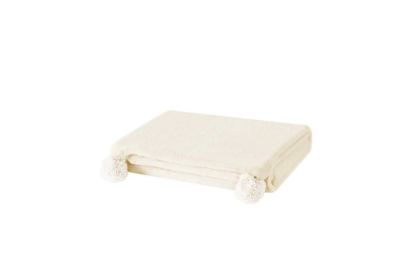 Yataş Bedding Ario Koluk Şalı Ekru