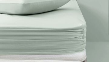 Yataş Bedding 120x200 Noah Lastikli Çarşaf - Nil Yeşili