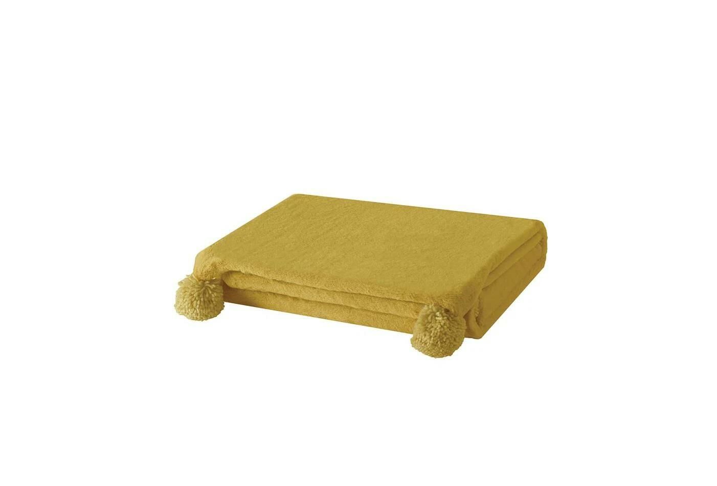 Yataş Bedding Ario Koltuk Şalı Sarı