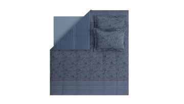 Yataş Bedding Çift Kişilik XL Gavin Saten Nevresim Takımı Koyu Mavi