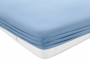 Yataş Bedding 100x200 Noah Lastikli Çarşaf - Açık Mavi