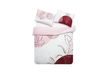 Yataş Bedding Tek Kişilik XL Pansy PC Nevresim Takımı Pembe