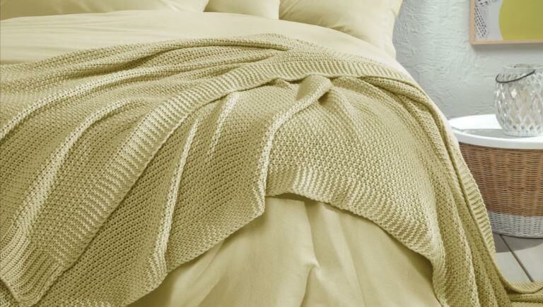 Yataş Bedding Andressa Koltuk Şalı - Yağ Yeşili