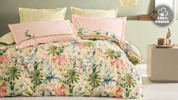 Yataş Bedding Çift Kişilik Freya Rnf Nevresim Takımı - Adaçayı