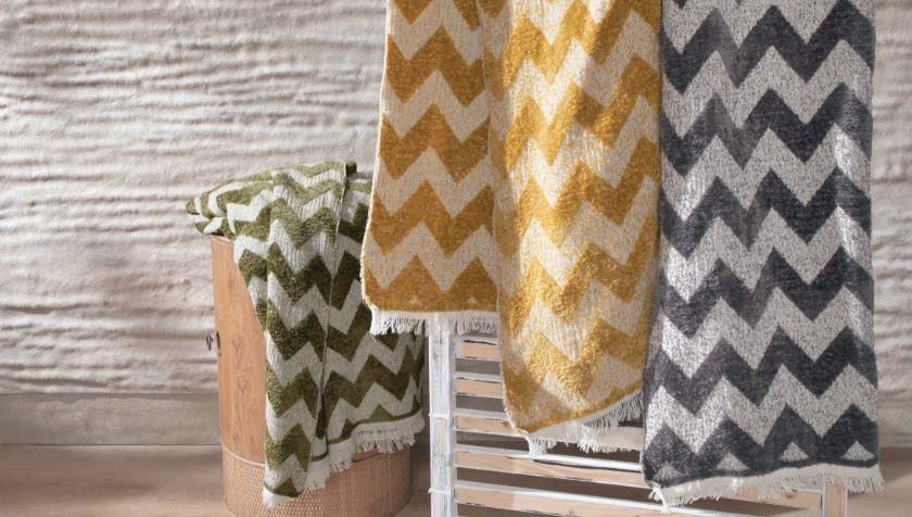 Yataş Bedding Crochet Koltuk Şalı - Hardal