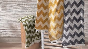 Yataş Bedding Crochet Koltuk Şalı - Hardal