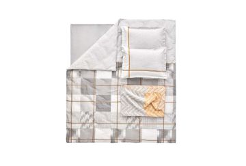 Yataş Bedding Çift Kişilik Busta Battaniye Nevresim Takımı Seti Gri