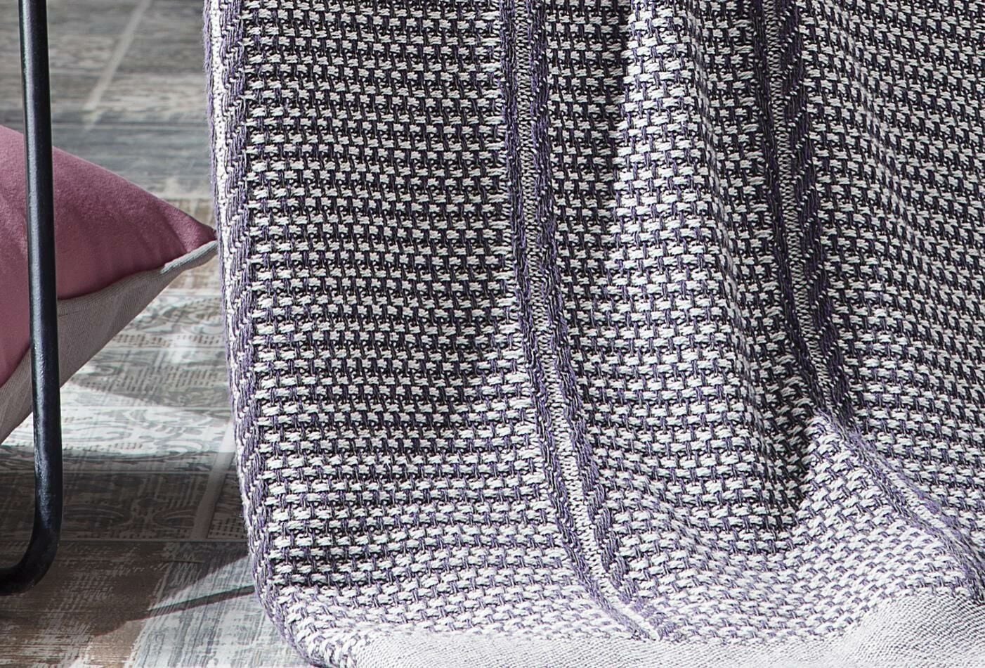 Yataş Bedding Lavandin Mor Koltuk Şalı