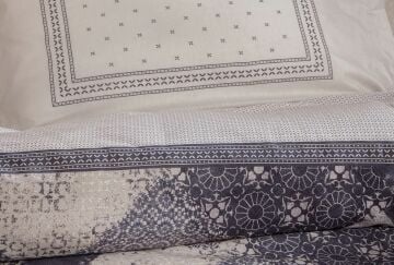 Yataş Bedding Çift Kişilik Noa Rnf Nevresim Takımı - Mavi